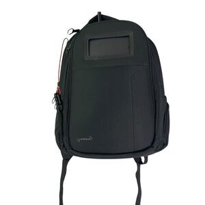 SOLGAARD Lifepack Backpack with Solar Bank/Speaker in Black